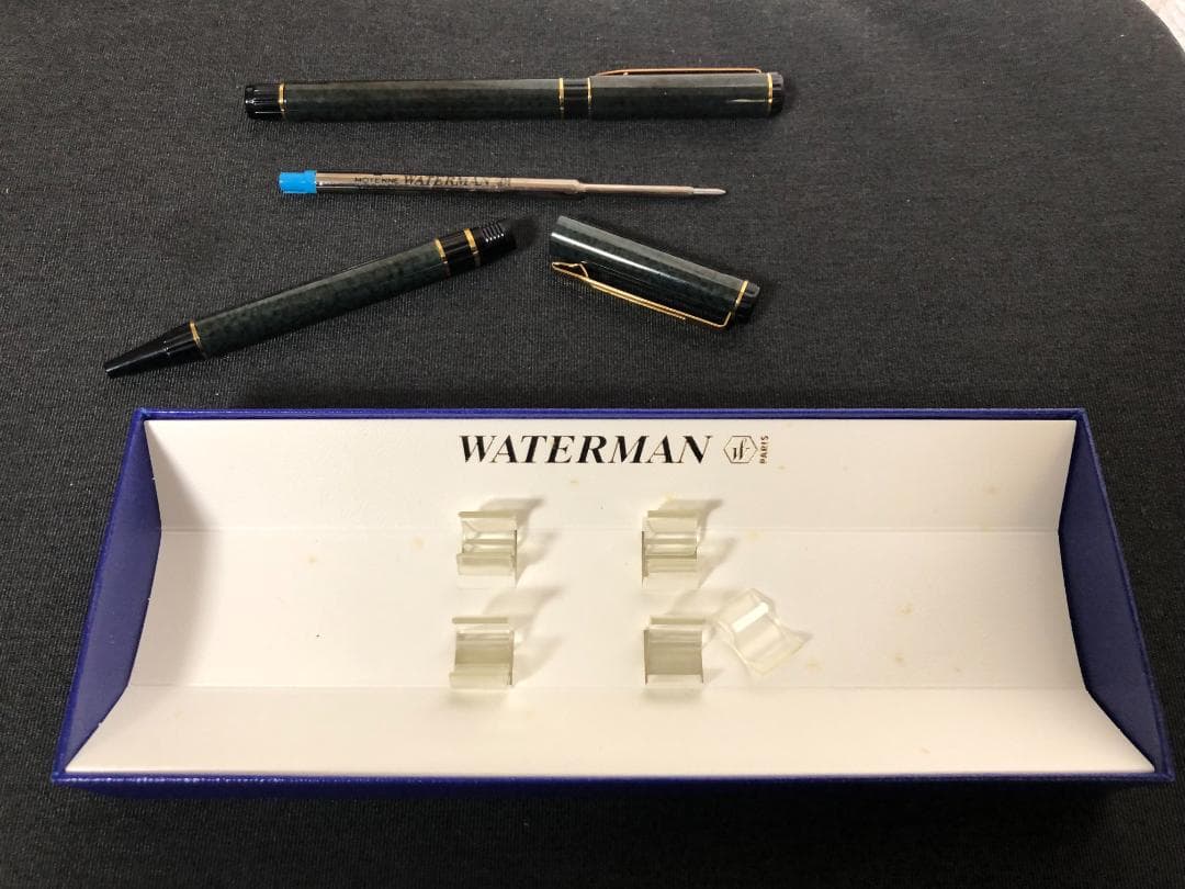 【希少・未使用】WATERMAN ジェントルマン 万年筆＆ボールペンセット