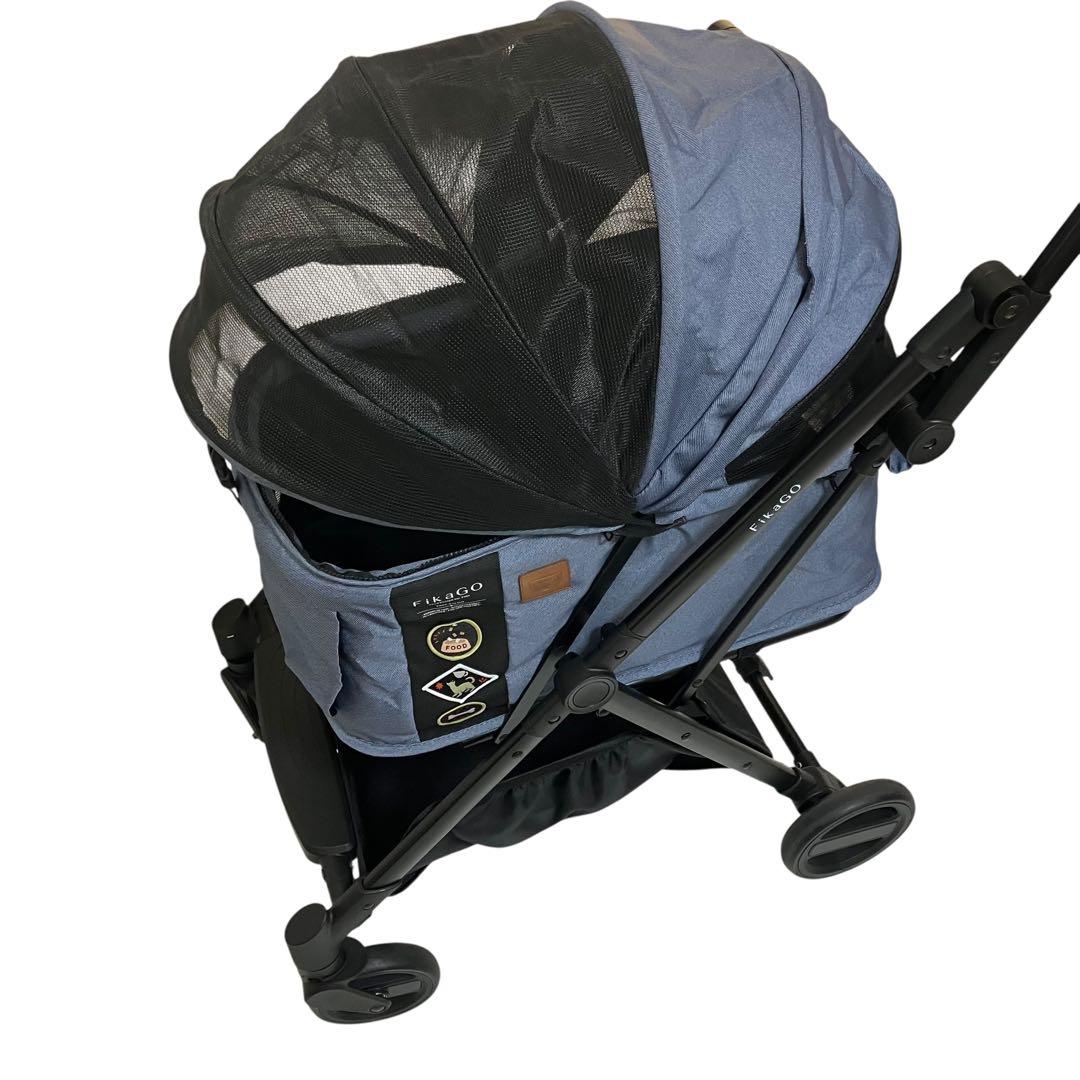 FikaGo フィカゴー　ペットカート　フリートゥゴー　デニム