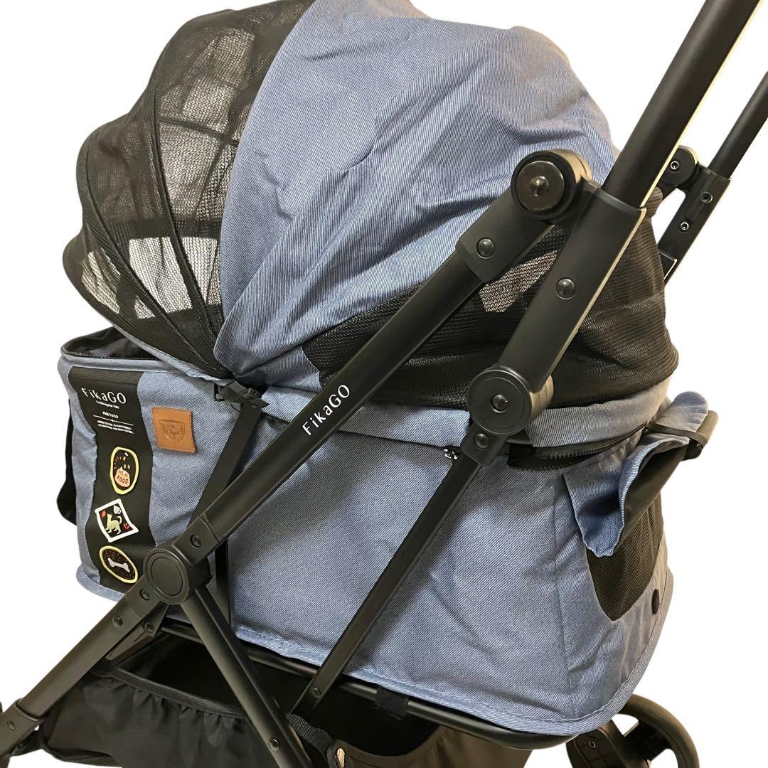 FikaGo フィカゴー　ペットカート　フリートゥゴー　デニム