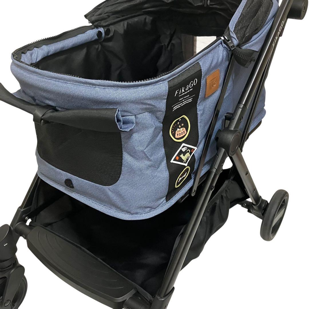 FikaGo フィカゴー　ペットカート　フリートゥゴー　デニム
