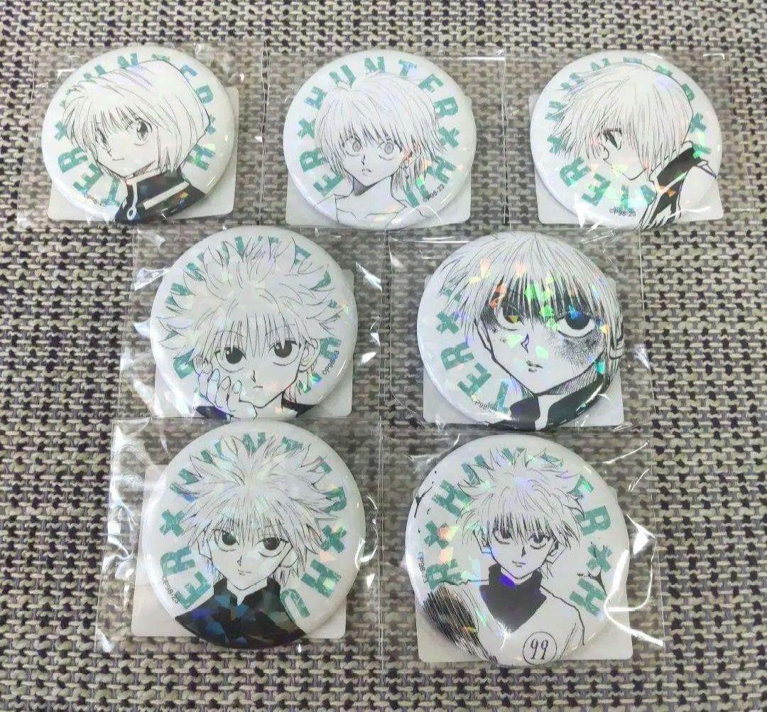 HUNTER×HUNTER　オールスター缶バッジ　クラピカ　キルア　幻影旅団