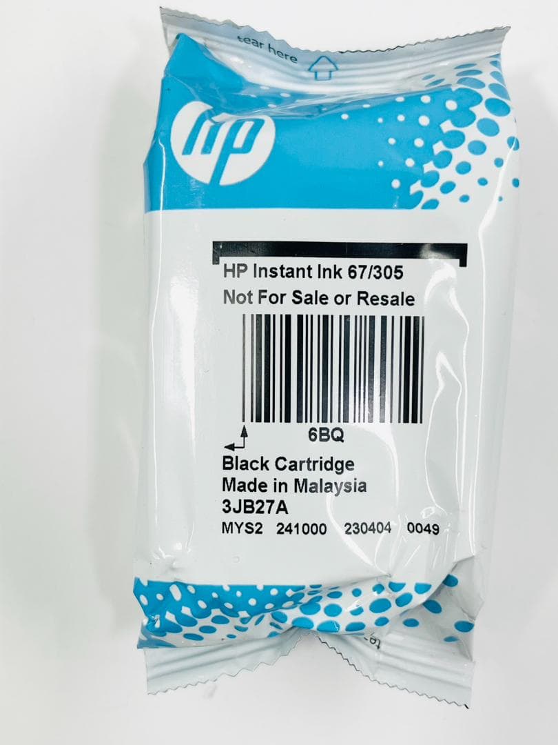 【まとめ売り】HP 67 XL純正 インクカートリッジ ブラック カラー　計4本