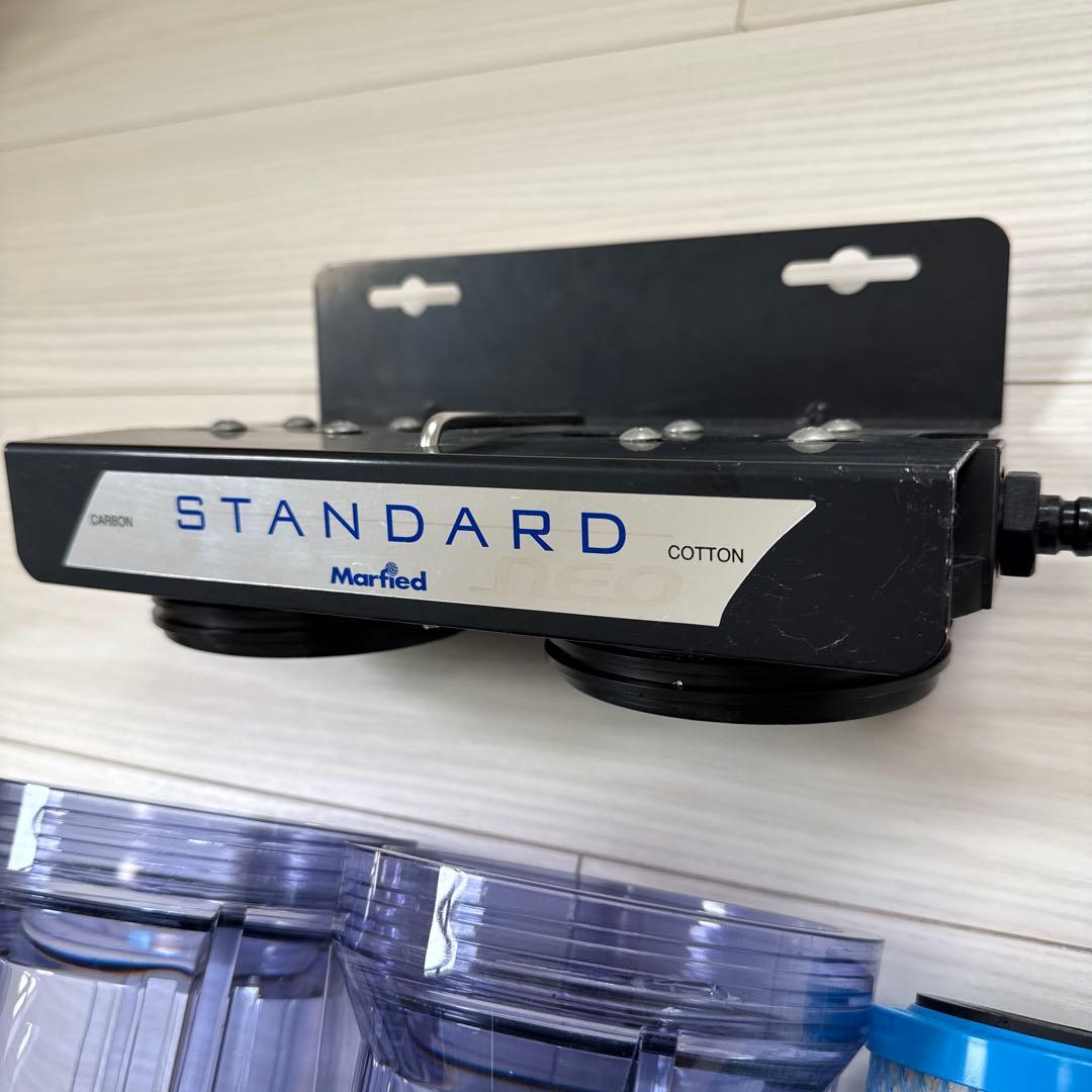 文さん　Marfied STANDARD NEO 浄水器　メダカ飼育