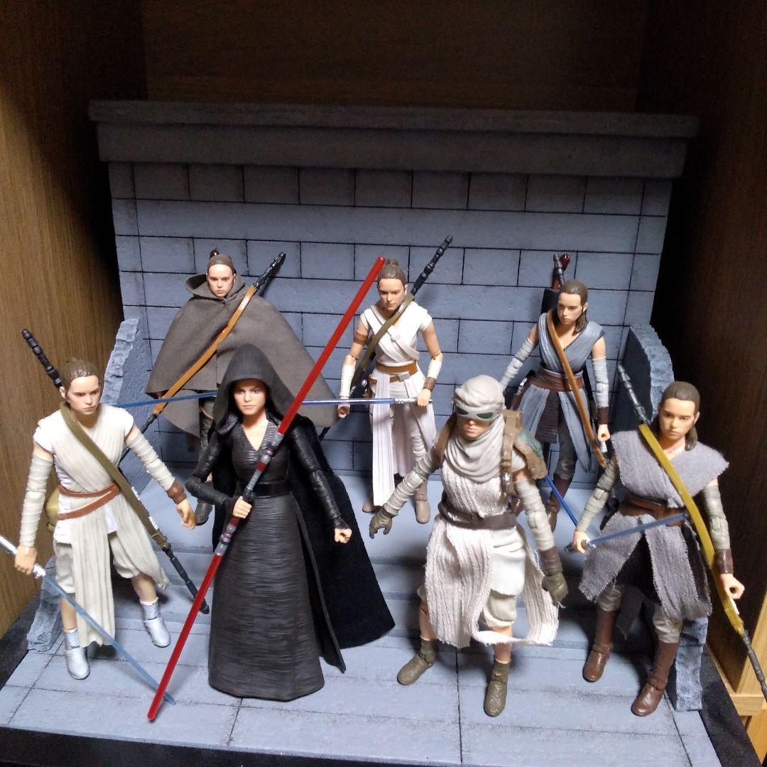 スターウォーズ　ハズブロ　ブラックシリーズ　6インチ　レイ7種