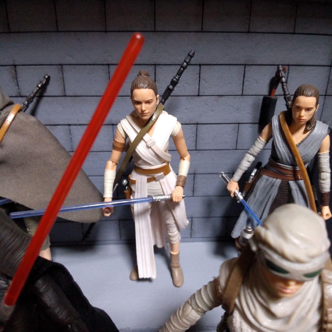 スターウォーズ　ハズブロ　ブラックシリーズ　6インチ　レイ7種