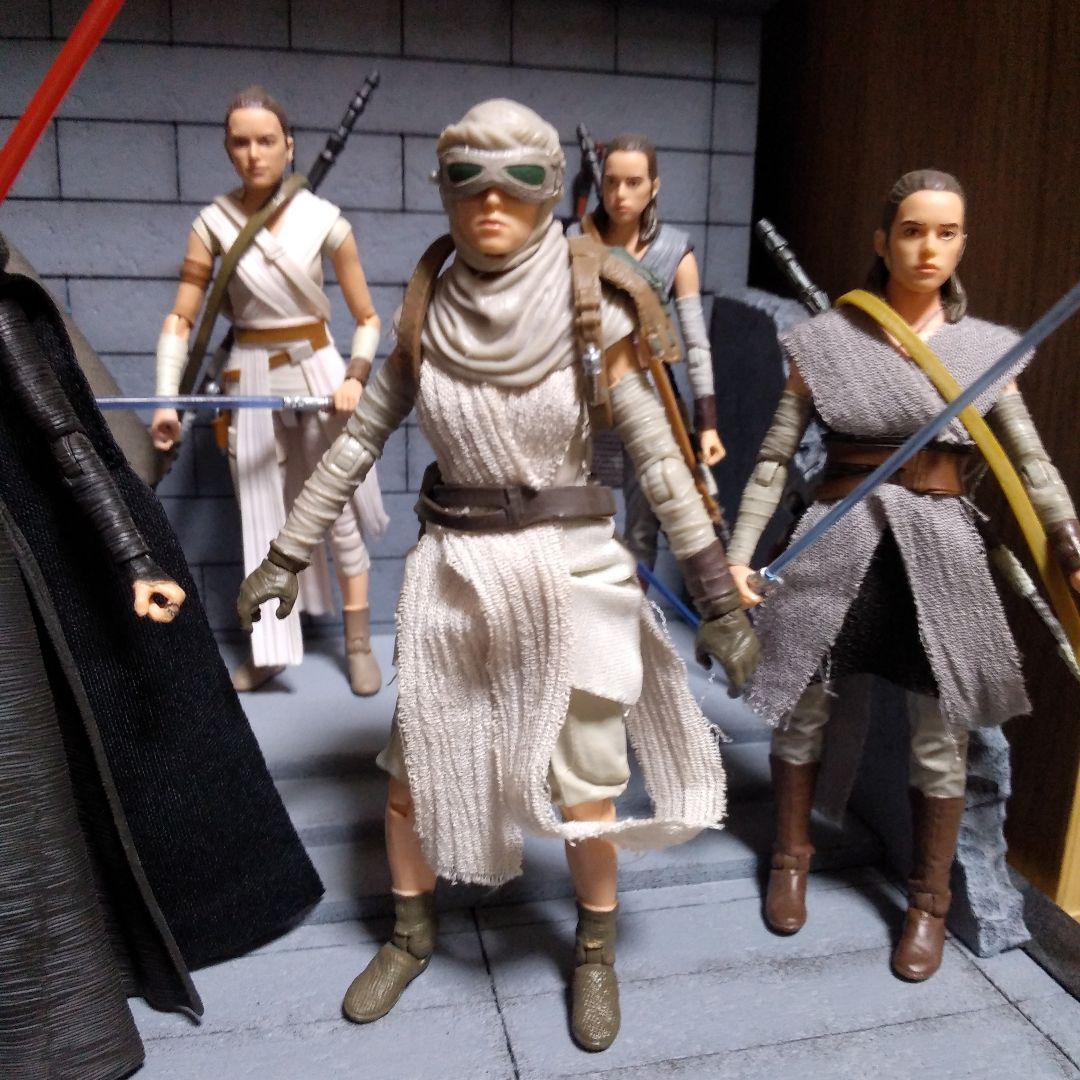 スターウォーズ　ハズブロ　ブラックシリーズ　6インチ　レイ7種