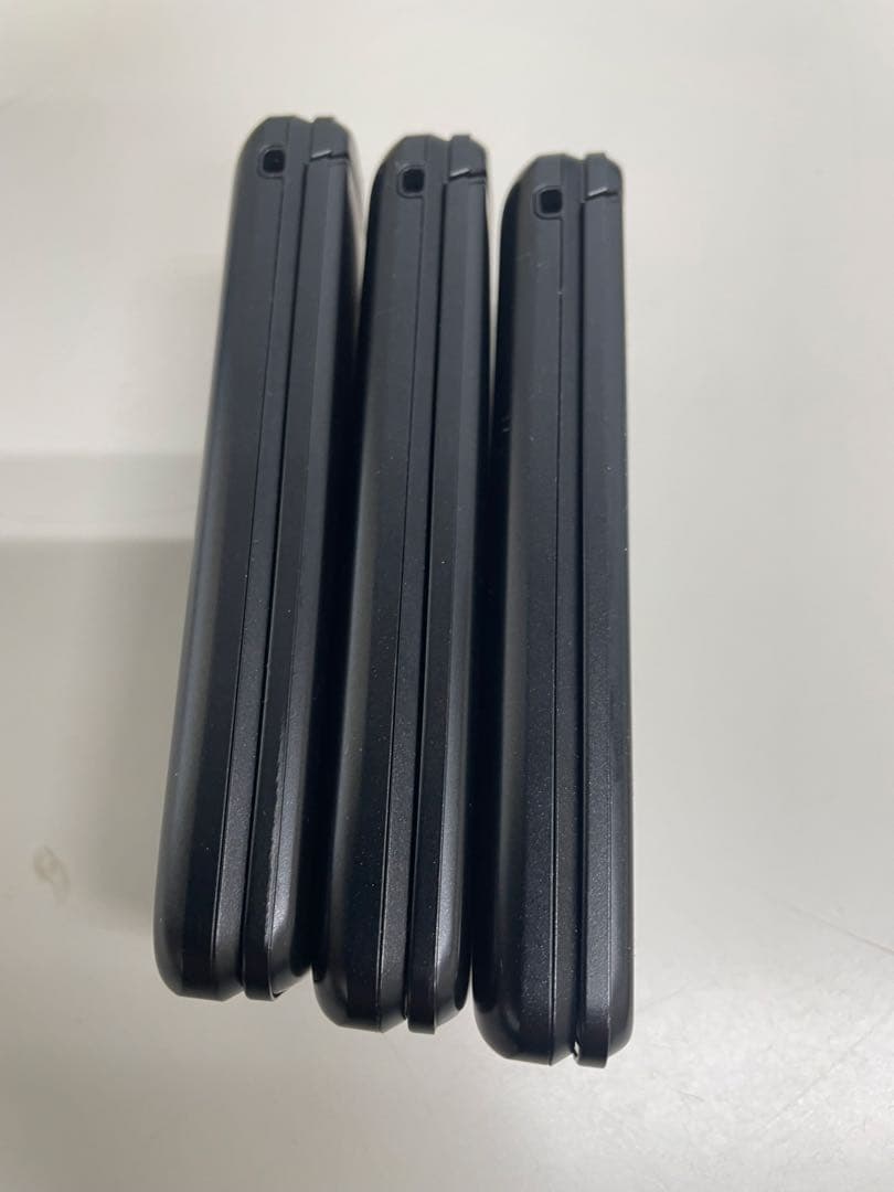 SoftBank 京セラ ケータイ4 A202KC 黒 ガラケー 携帯電話 ３台