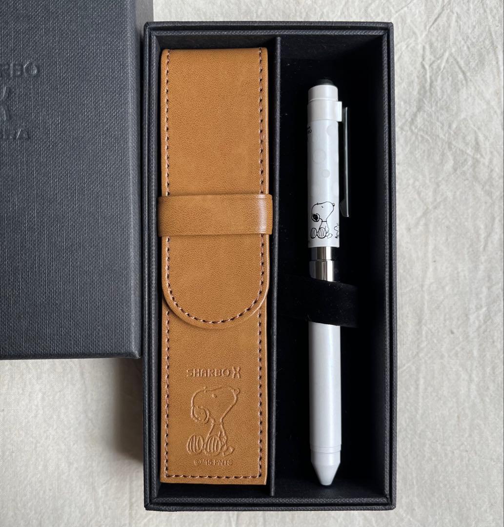 【新品・限定品】ゼブラ　シャーボＸ　スヌーピーコレクション　専用ケース付き
