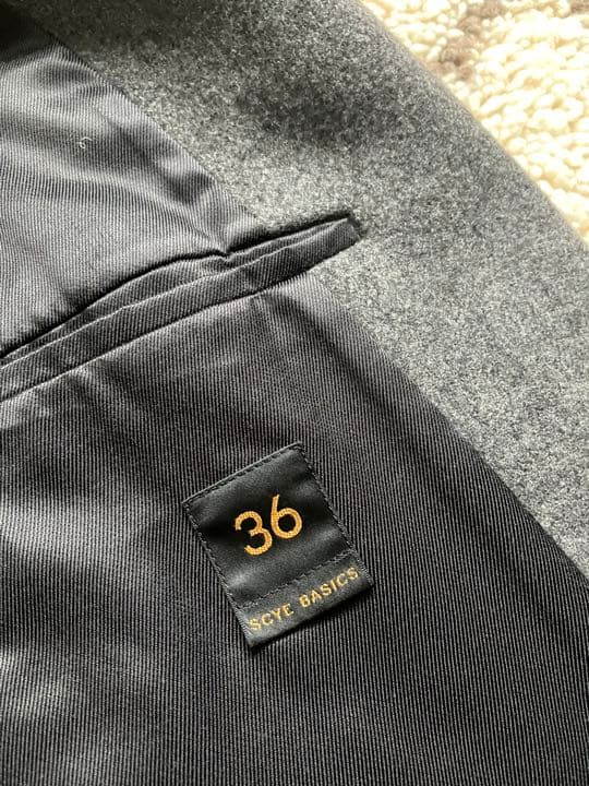 SCYE BASICS サイベーシックス チェスターコート