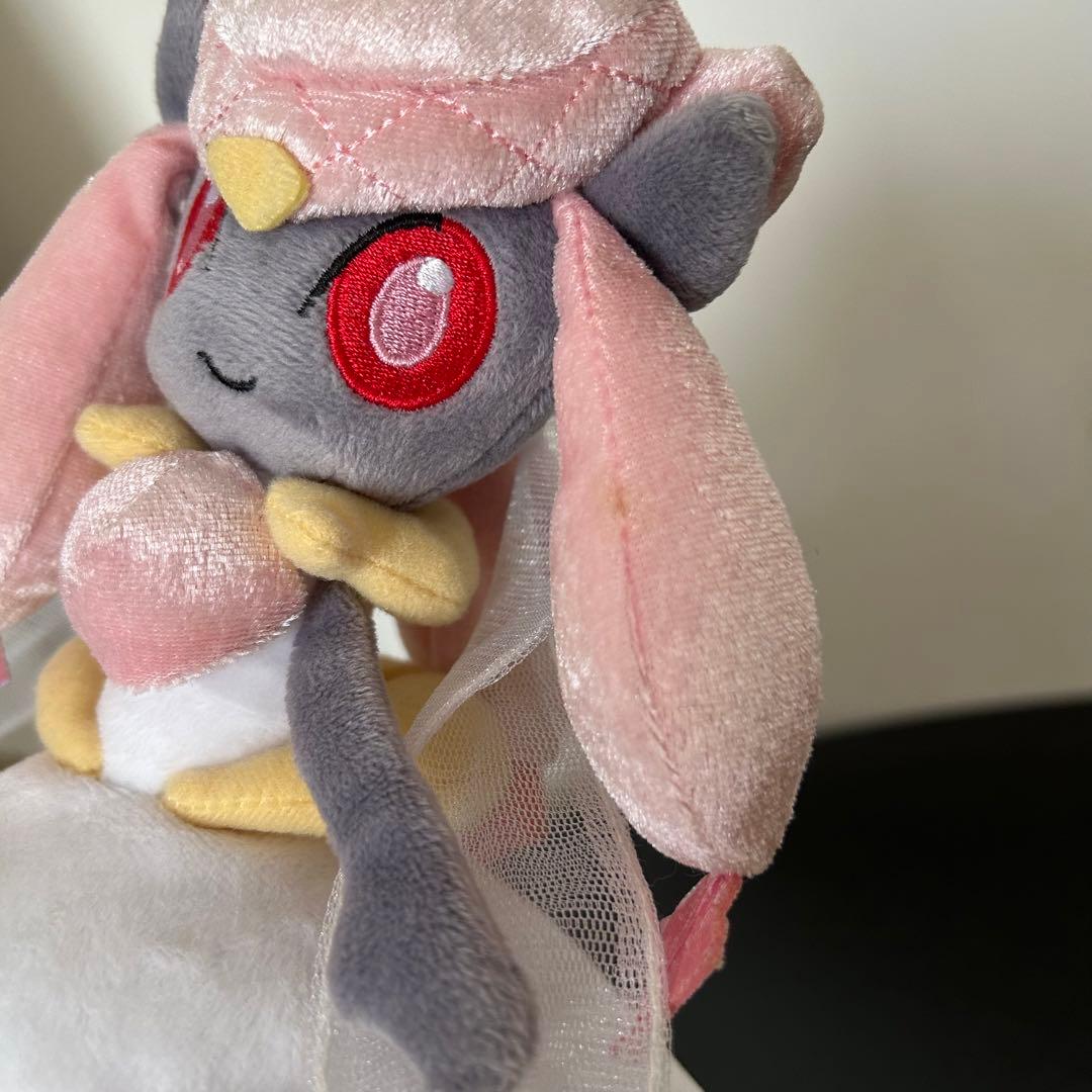 匿名☆中古品☆ポケモンセンター☆メガディアンシー☆ぬいぐるみ☆タグ付き