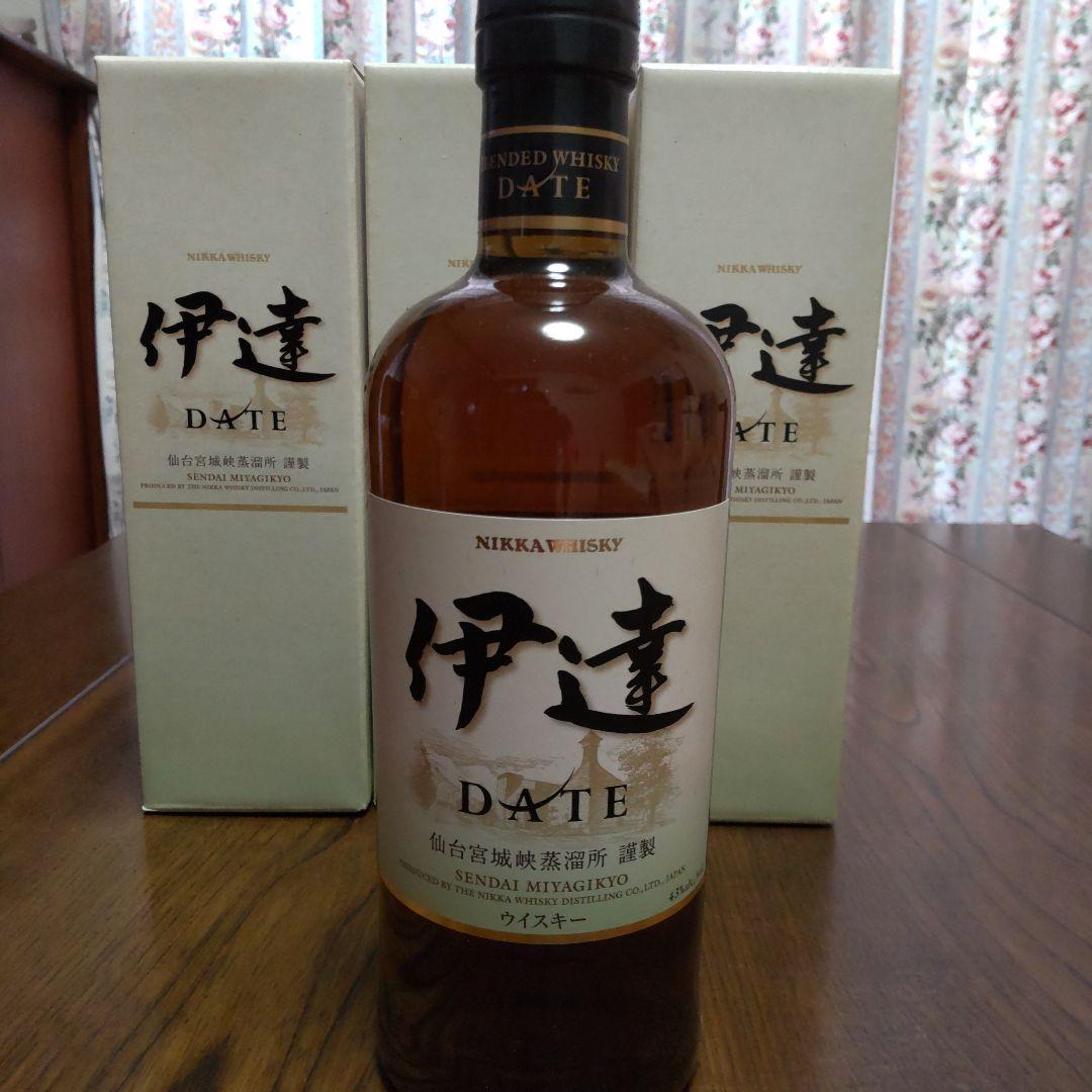 新品未開封ニッカウィスキー 伊達 【宮城県限定】４本セット