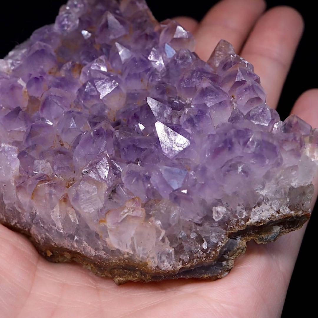 ウルグアイ産 アメジスト クリスタル 251.6g AMT237 天然石 原石