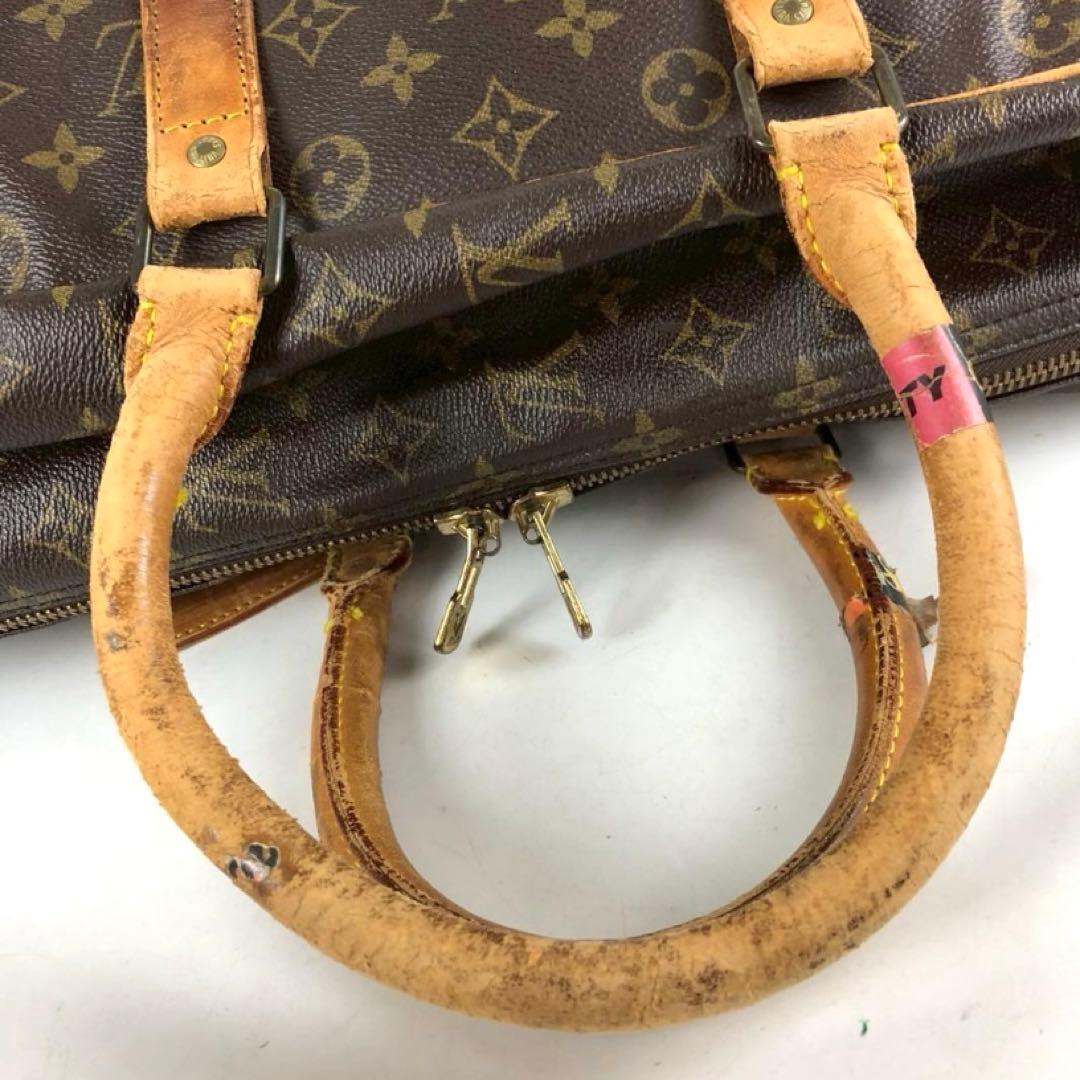 ルイヴィトン シリウス50 モノグラム ハンドバッグ トラベルバッグ ブラウン