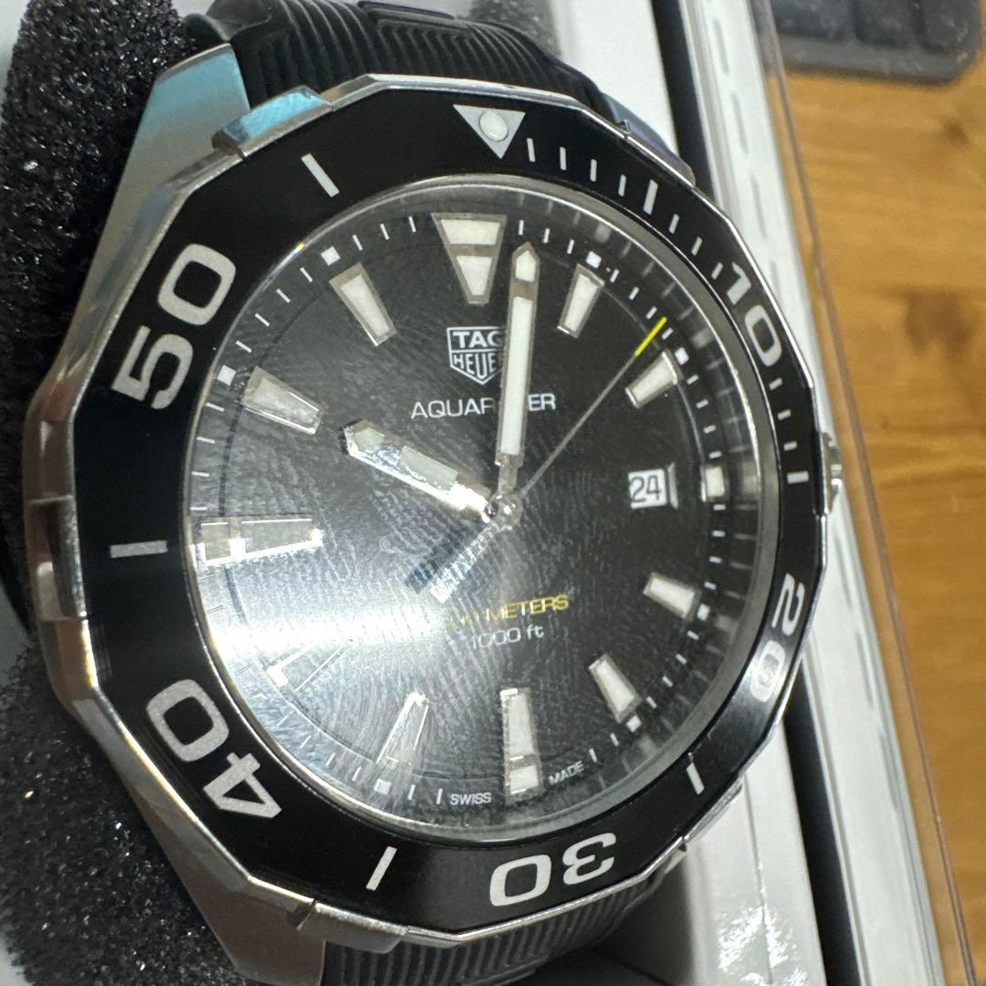 TAG Heuer Aquaracer ラバーベルト 300m防水