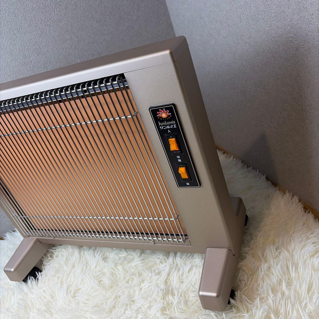 極美品 サンルミエ キュート 遠赤外線 暖房器 E800LS パネルヒーター ③