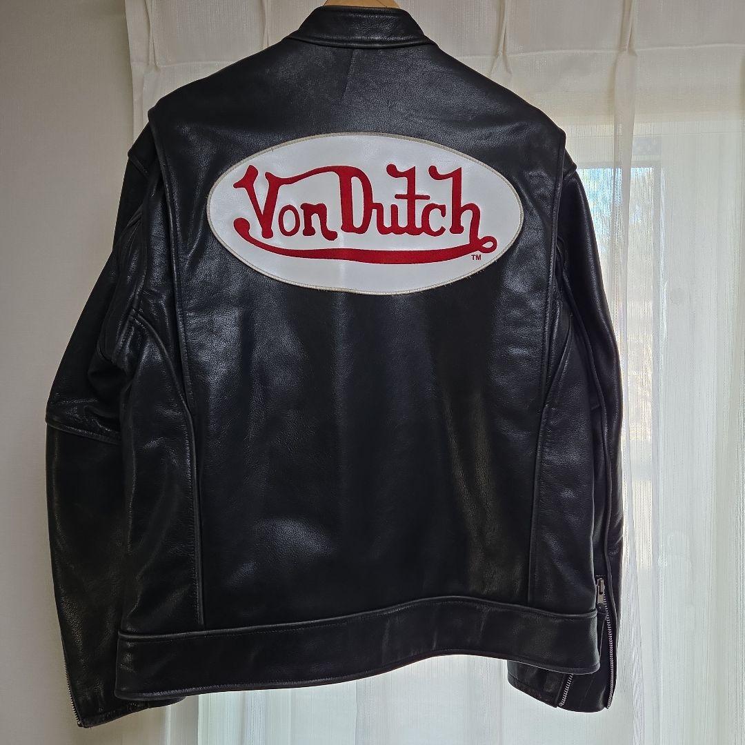Von Dutch レザージャケット Lサイズ