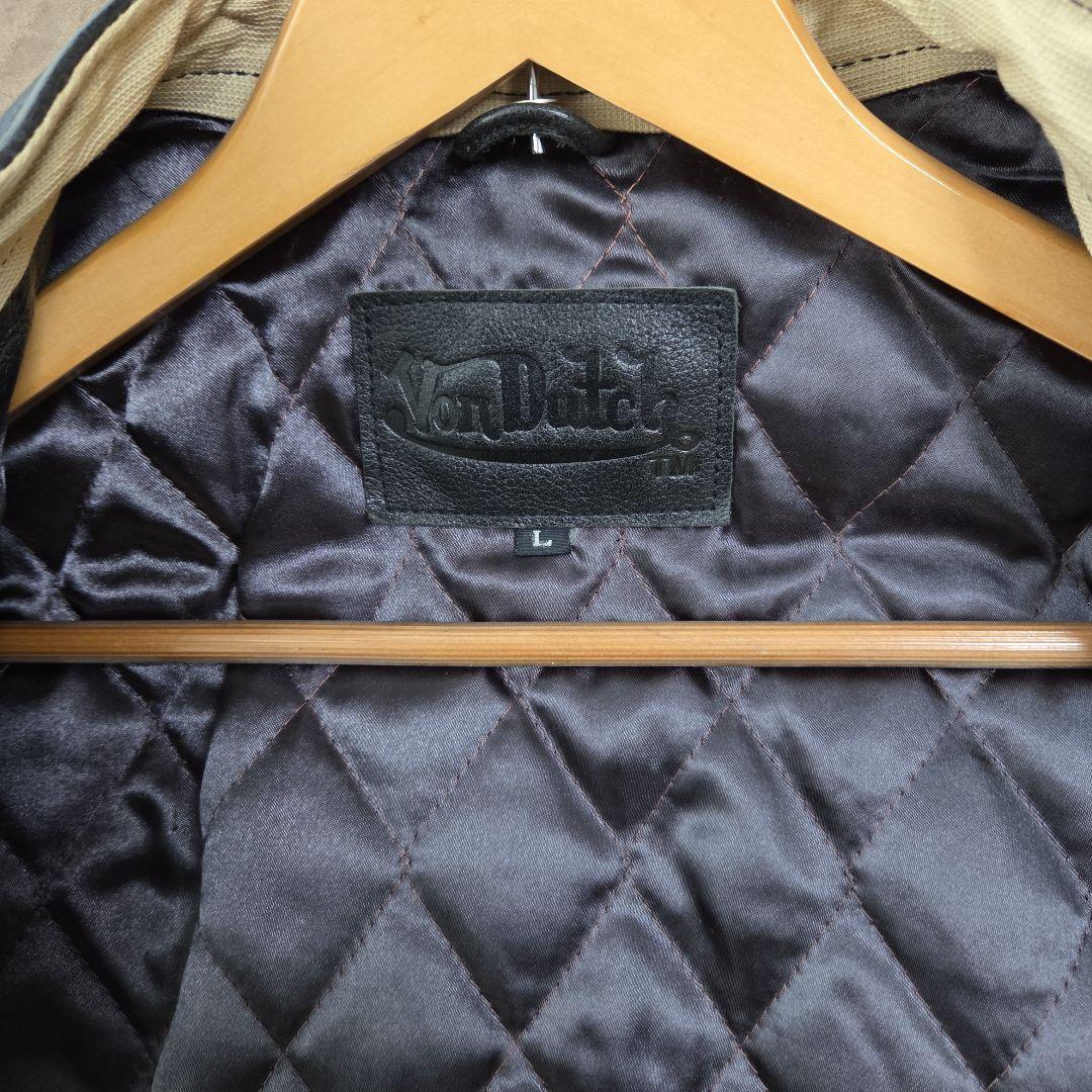 Von Dutch レザージャケット Lサイズ