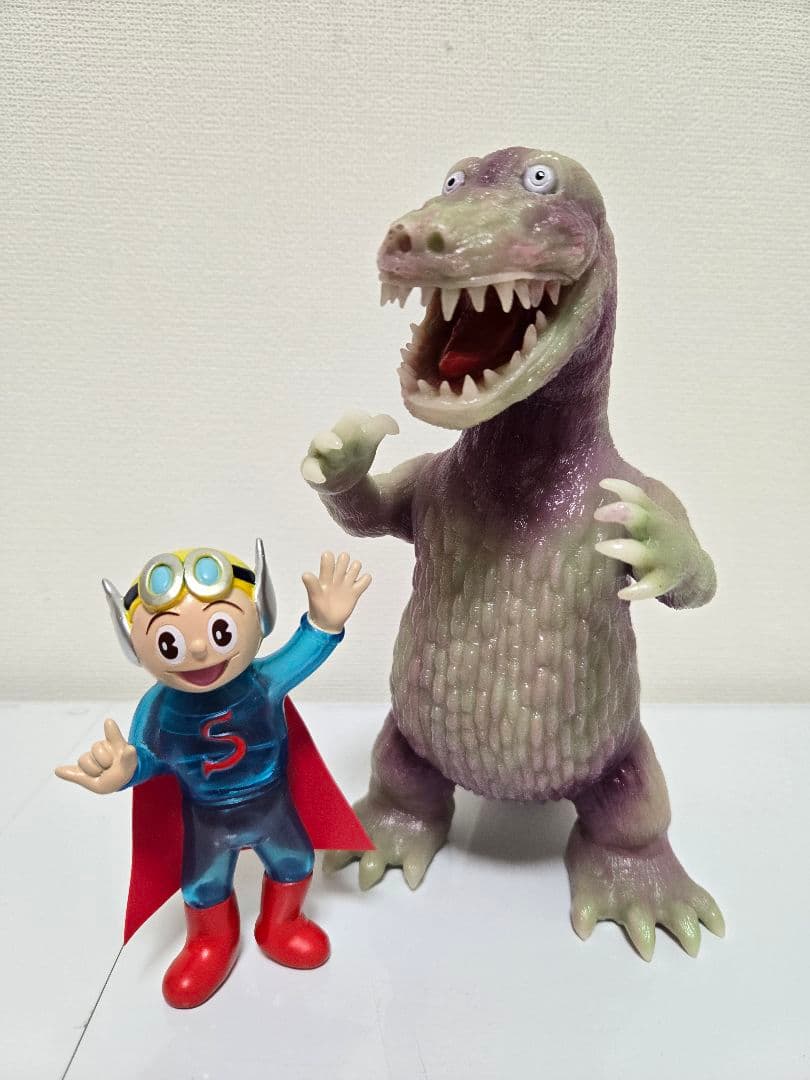 シカルナ工房 杉浦茂 新吉くん マーブル 成形 おまけ付 杉浦茂の漫画 ゴジラ