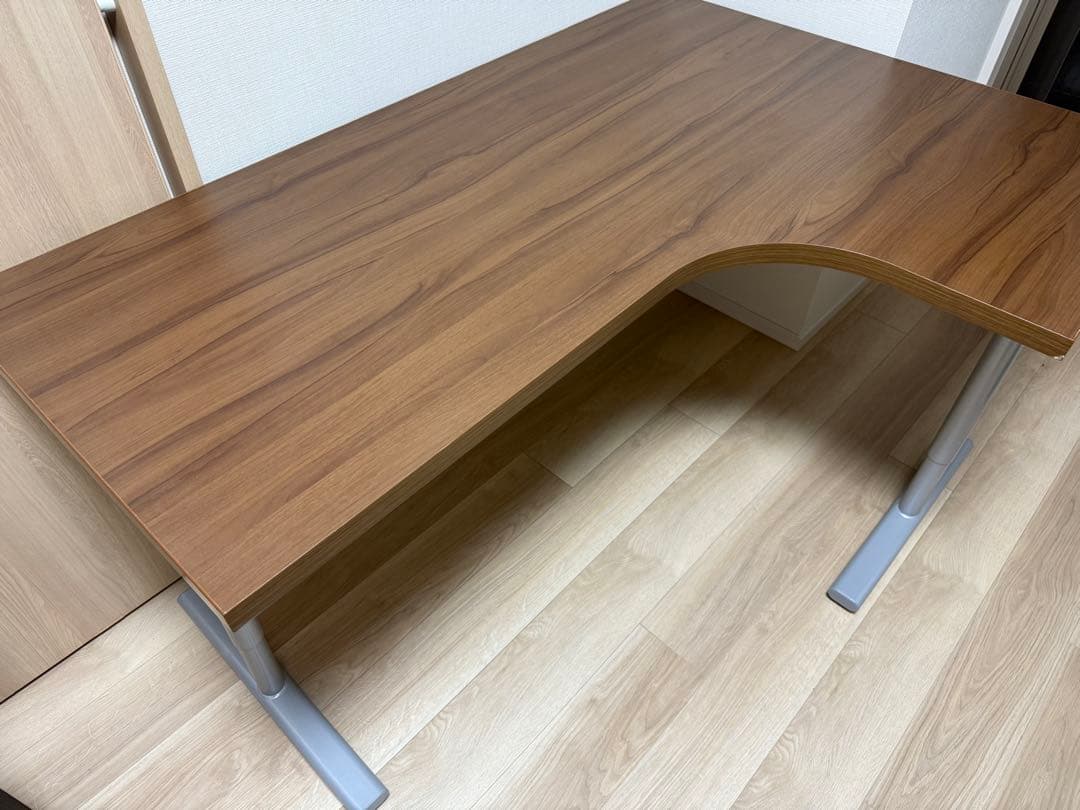【ニトリ(NITORI)】L字型デスク（廃盤商品）プレフェ