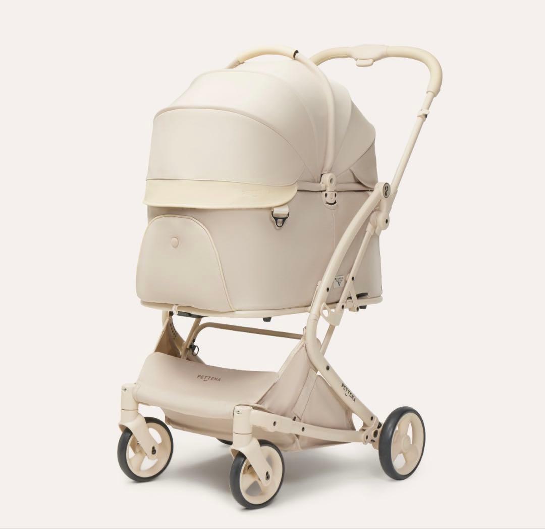 PETTENA MILOU ペットカート クリーム色