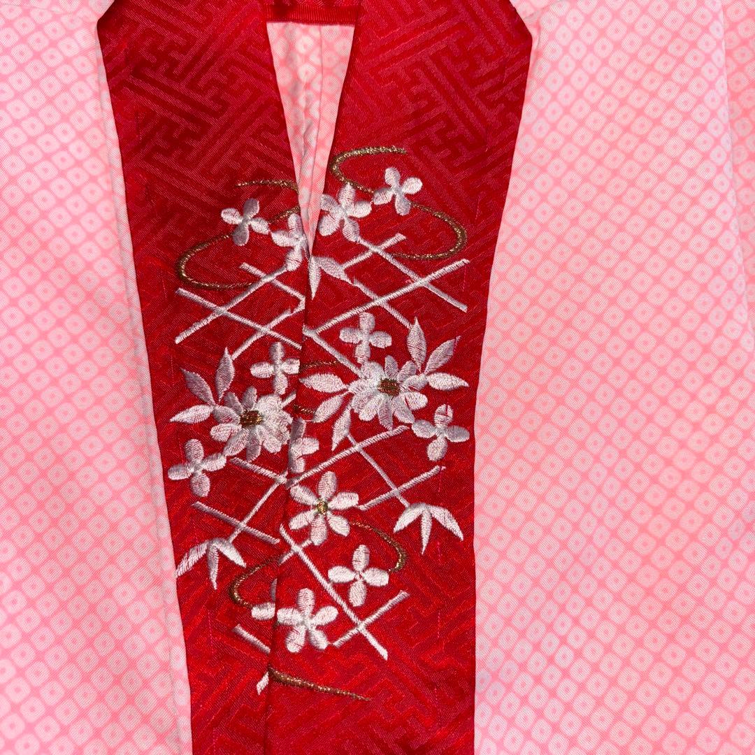 七五三　七歳　正絹着物帯十点セット