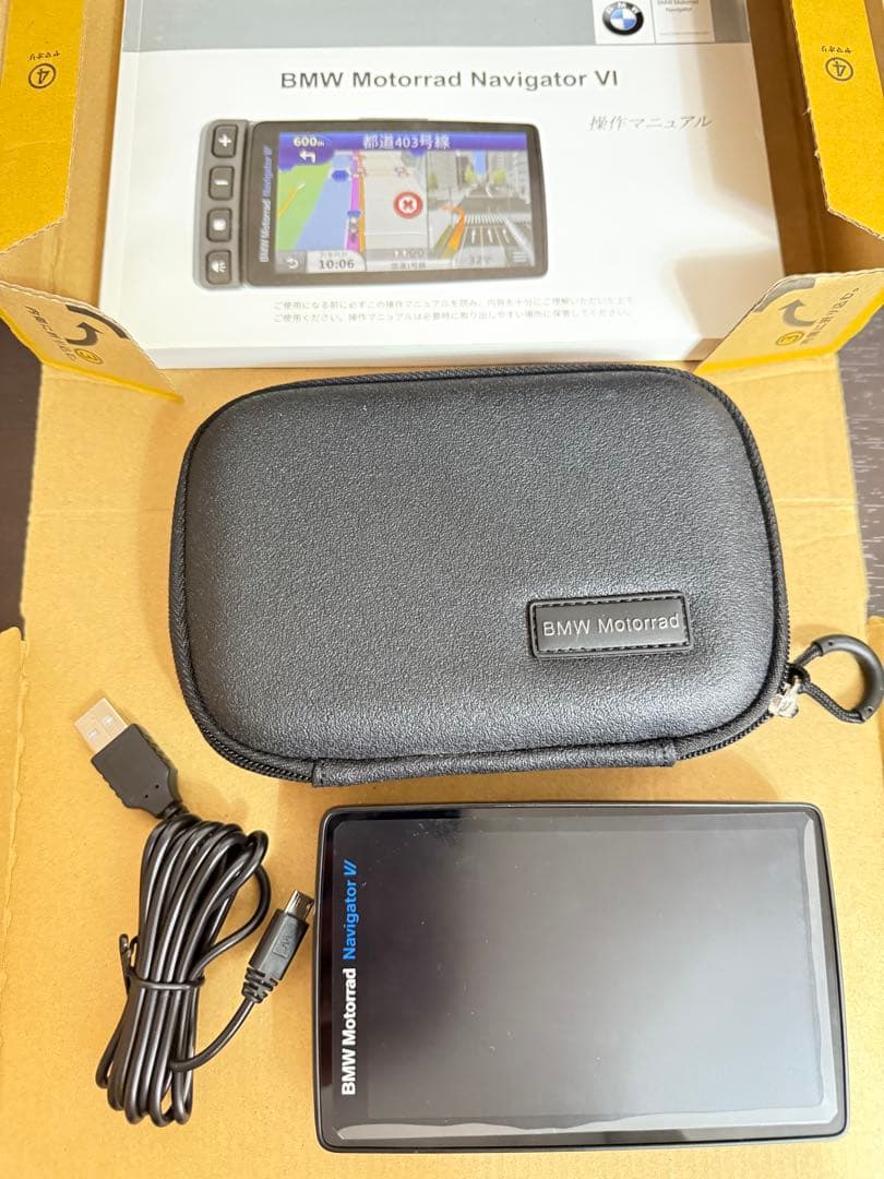 ウ*シ様 BMWモトラッド　ナビゲーターⅥ 【対策交換品】　ケース付き