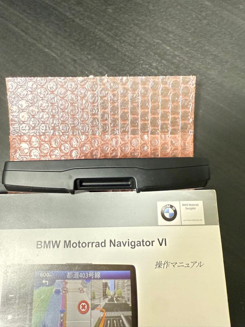 ウ*シ様 BMWモトラッド　ナビゲーターⅥ 【対策交換品】　ケース付き