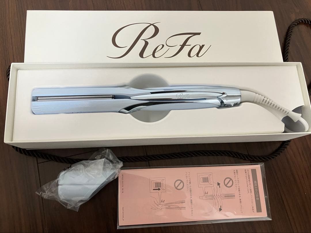 ReFaリファストレートアイロンプロ ホワイト　RE-AT-02