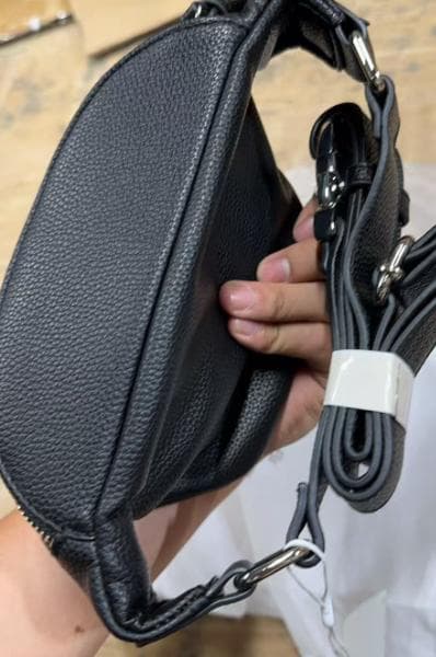 即日発送 レザーウエストバッグ