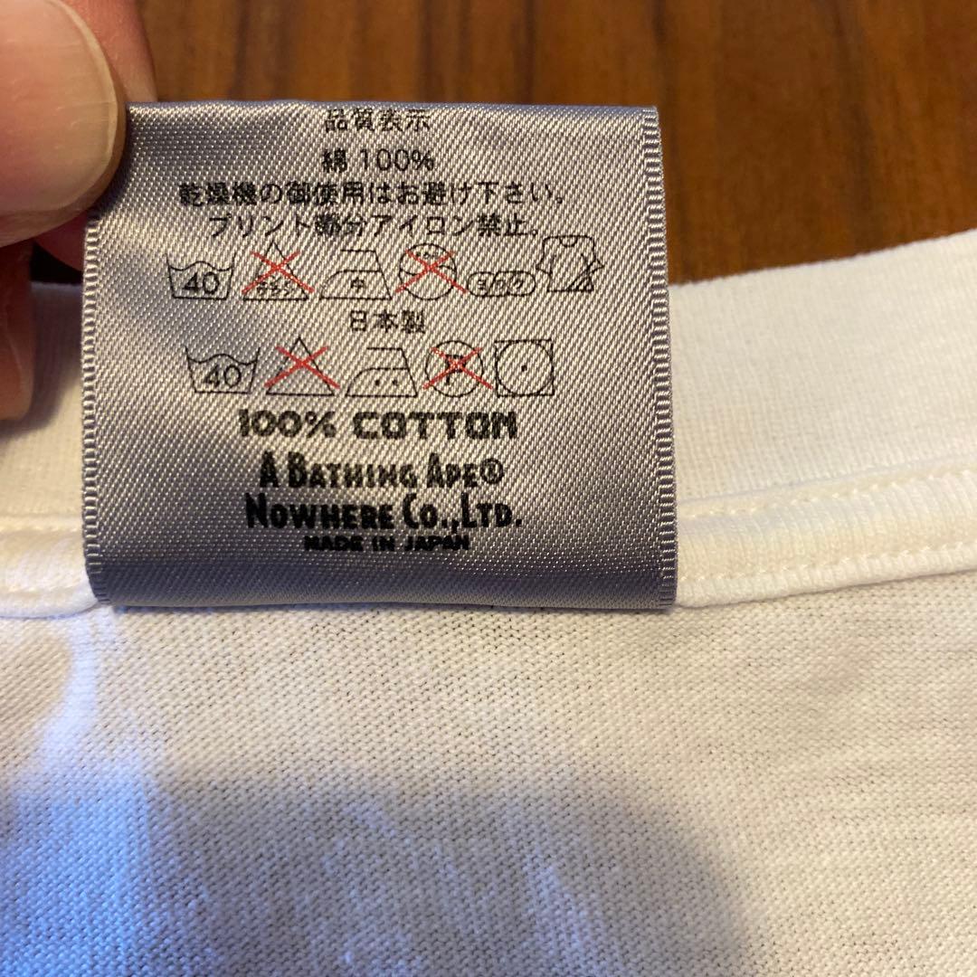 A BATHING APE 90s 6周年記念 ナンバリング Tシャツ