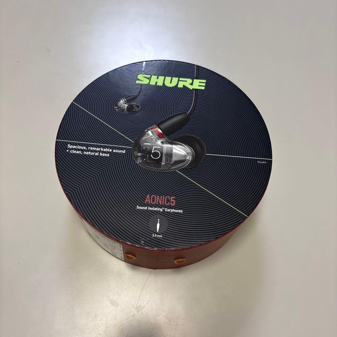 イヤホン SHURE AONIC 5 (CLEAR)