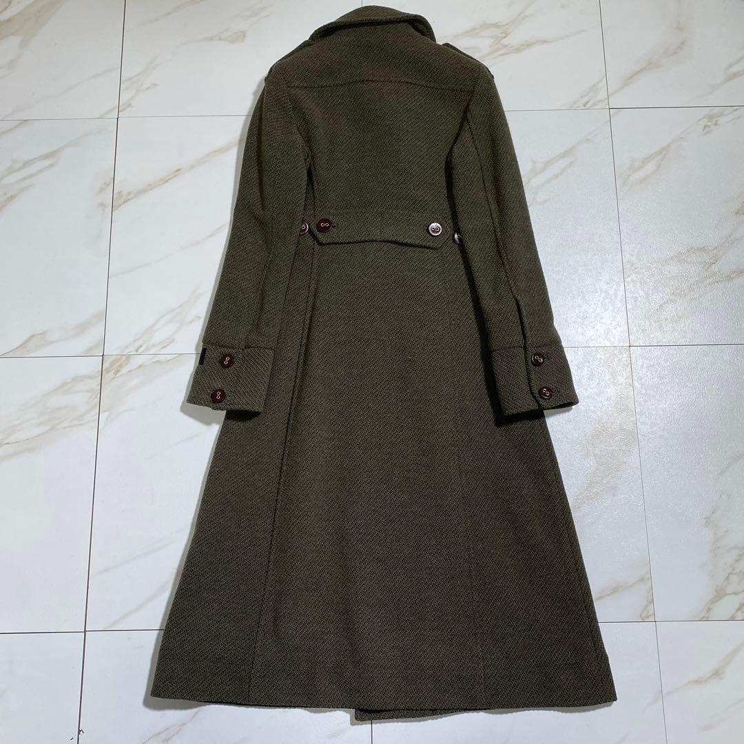 希少⭐︎ディーゼル ミリタリー調 ダブルフェイス ダブルブレストロングコート 花柄