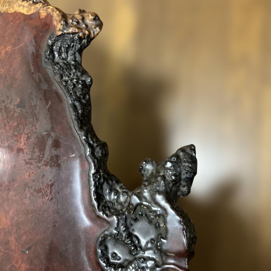 taka 花梨　 座卓 一枚板 高級テーブル　天然木製光沢座卓アンティーク