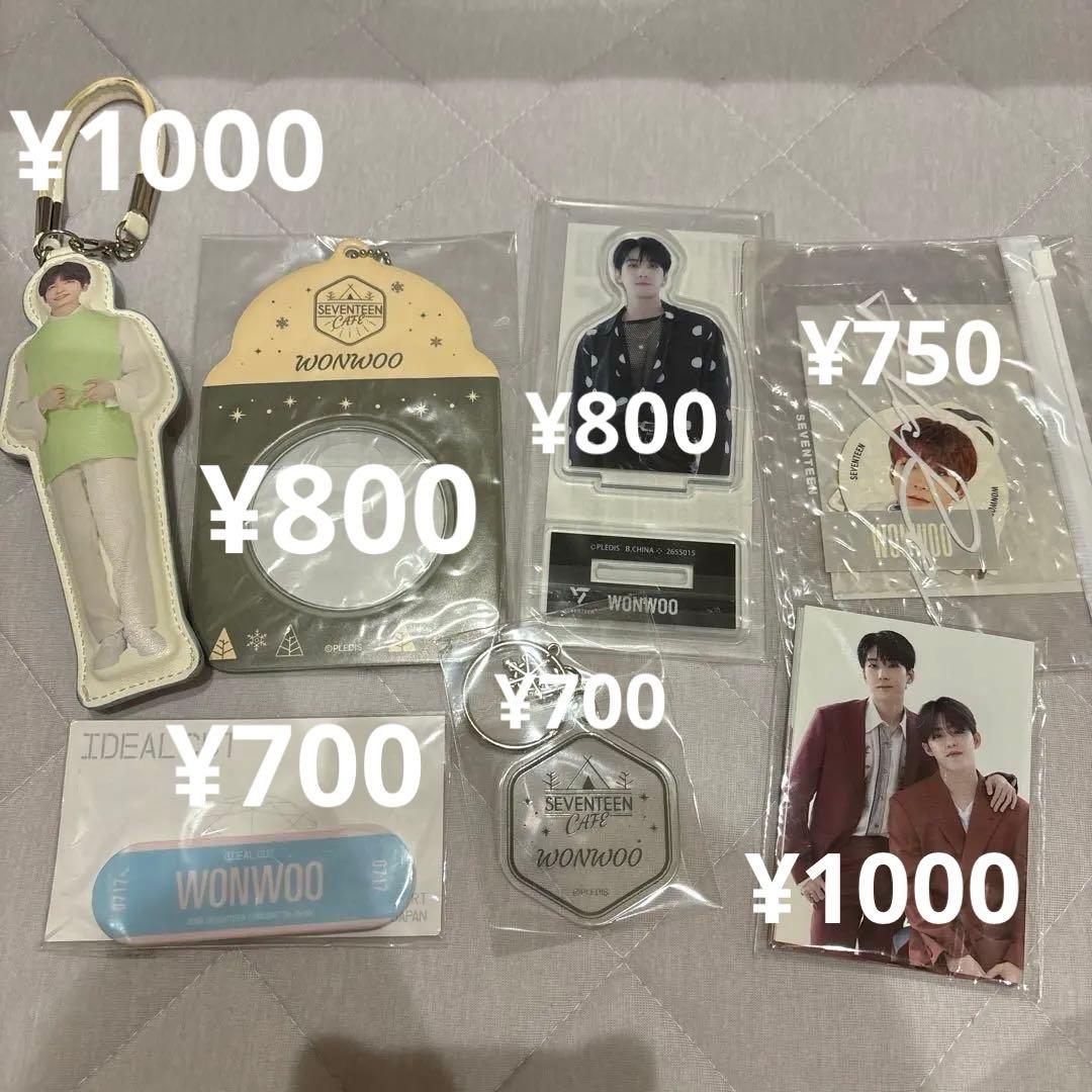 SEVENTEEN ウォヌ グッズ【バラ売り】