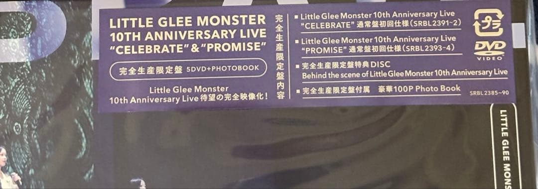 Little Glee Monster 10周年 完全生産限定版DVD2日特典付