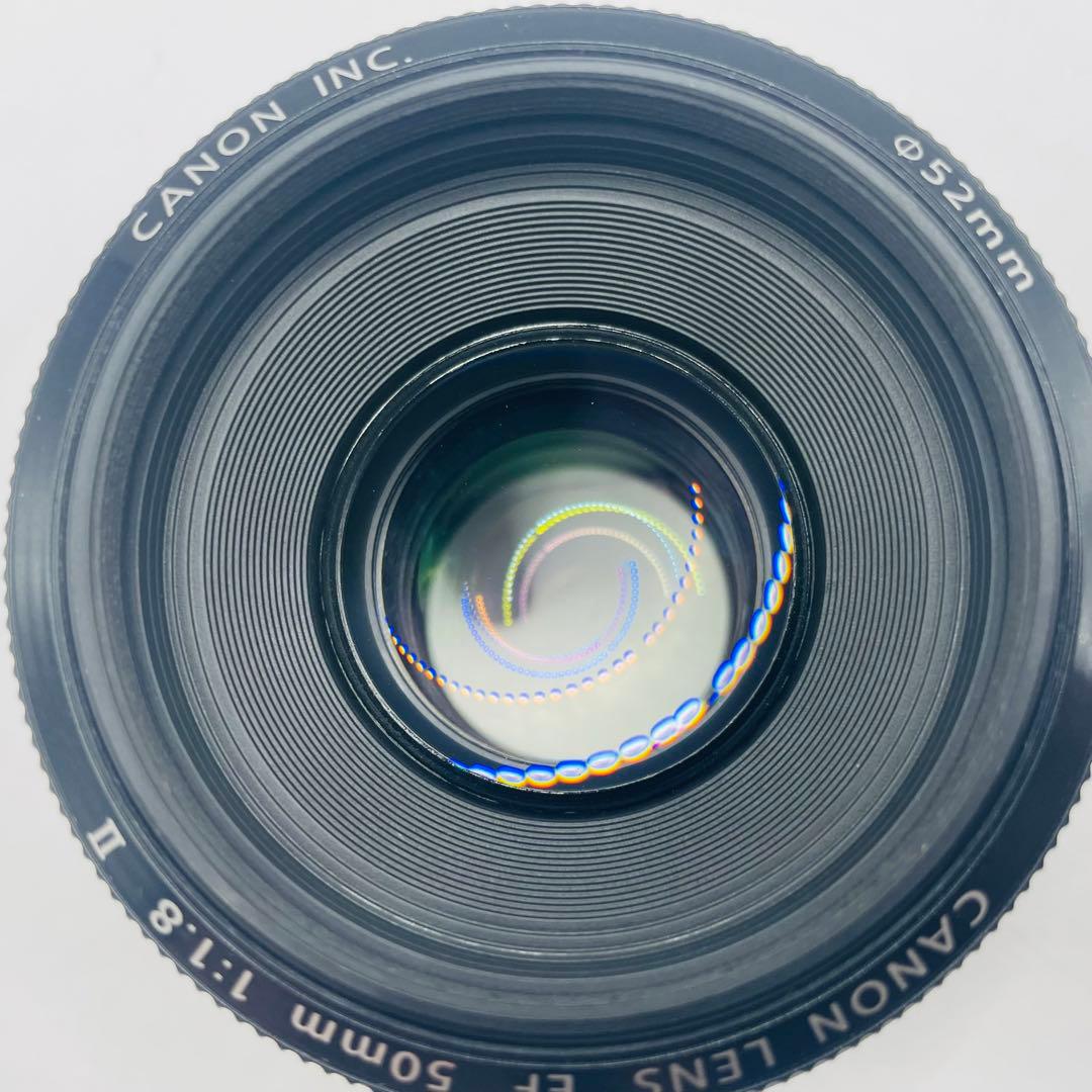 CANON EF 50mm F1.8 II 単焦点レンズ