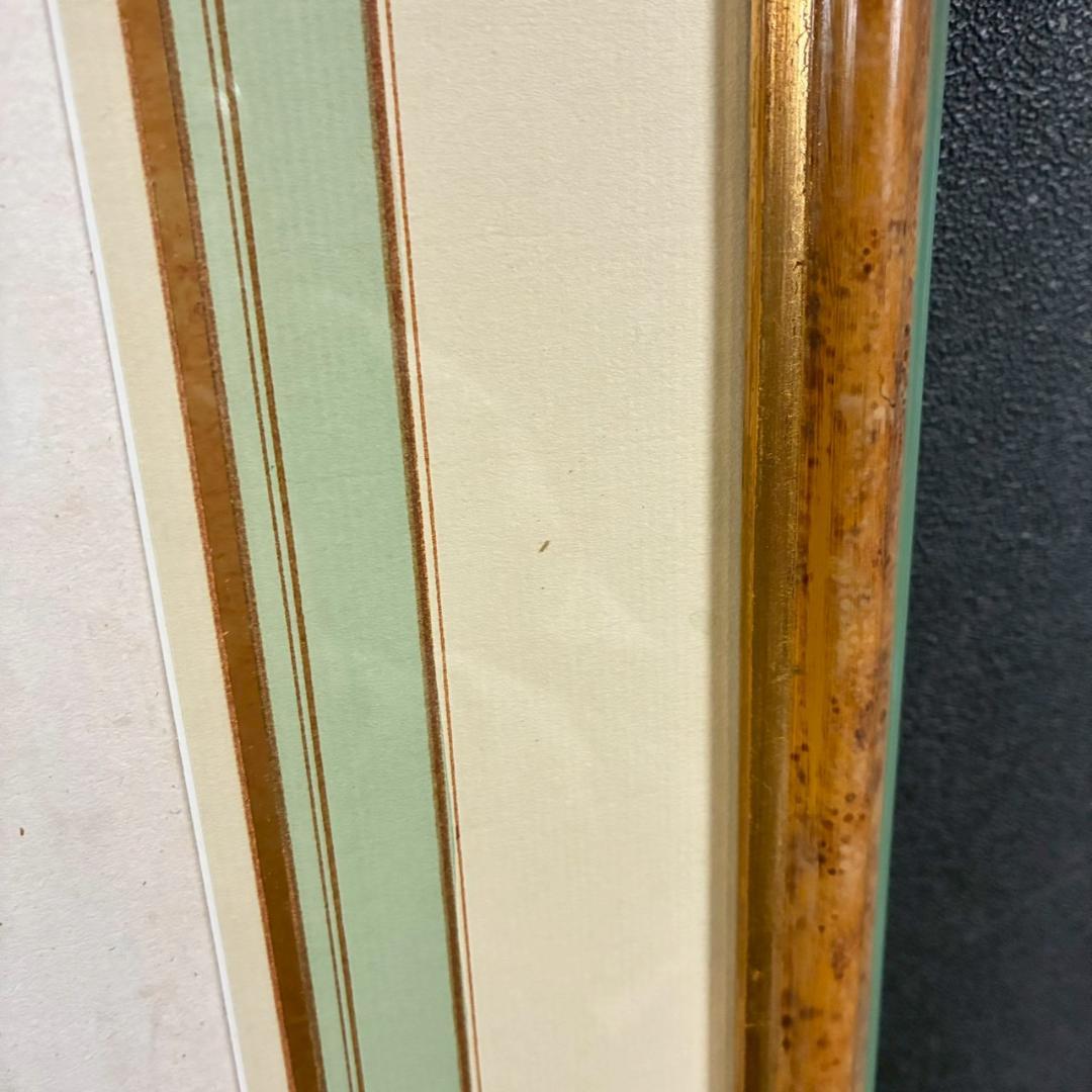 ヨハン・ヴァインマン「アザミ」銅版画+手彩色 作品保証書有 薬用植物図譜 ドイツ