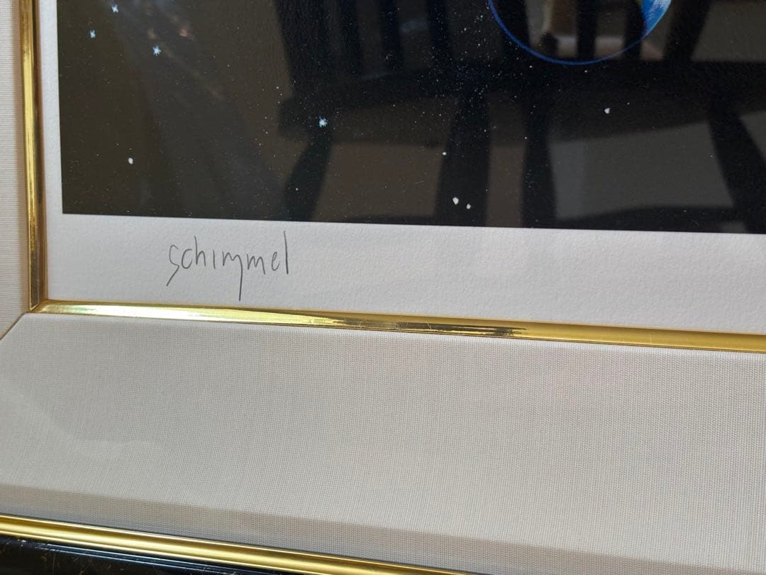 シムシメール　ジクレー版画　エッジオブタイム