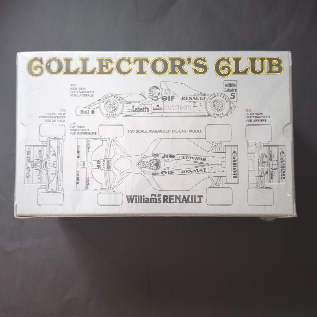 タミヤ 1/20 コレクターズクラブ ウイリアムズ ルノー FW14B