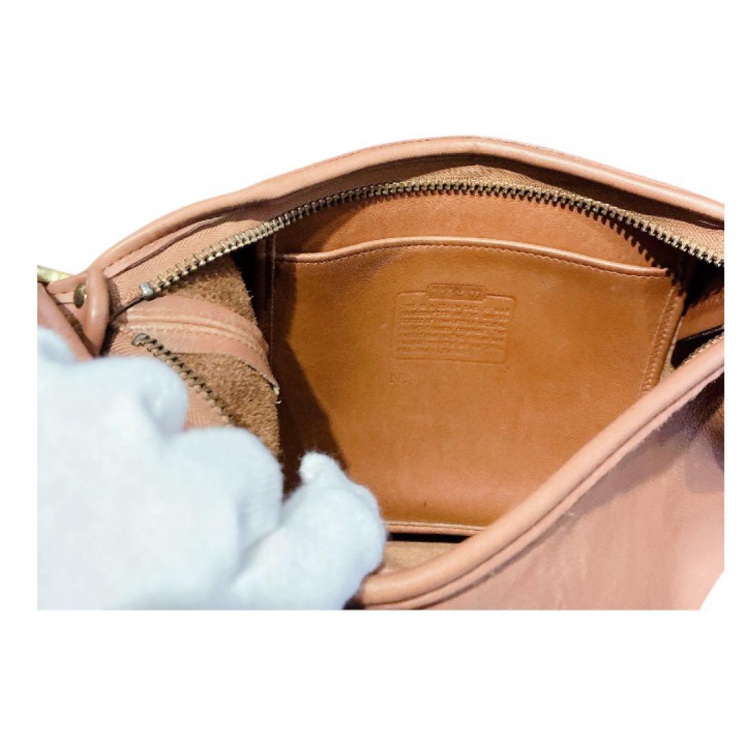 COACH オールドコーチ 9085 本革 ショルダーバッグ