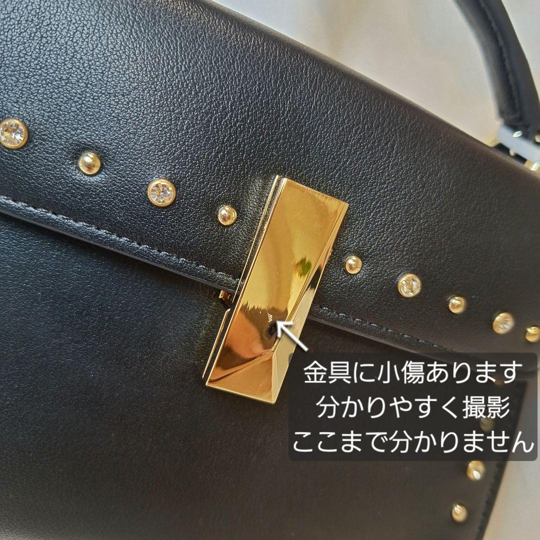 新品CELFORD セルフォード　ビジュースタッズポシェット ブラック