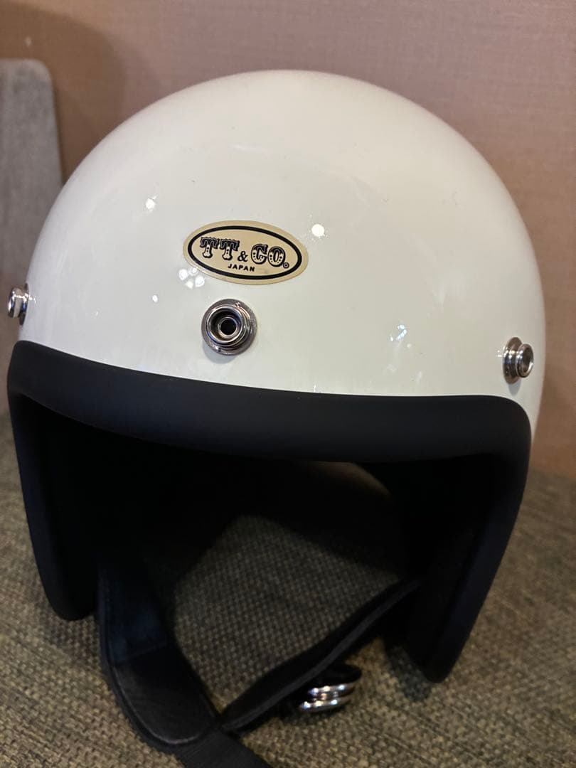 TT&Co. 500-TX ジェットヘルメット ホワイト