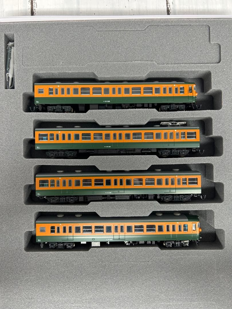 KATO 10-895 111系 0番台 湖南色4両附属編成セット（ケース別物）