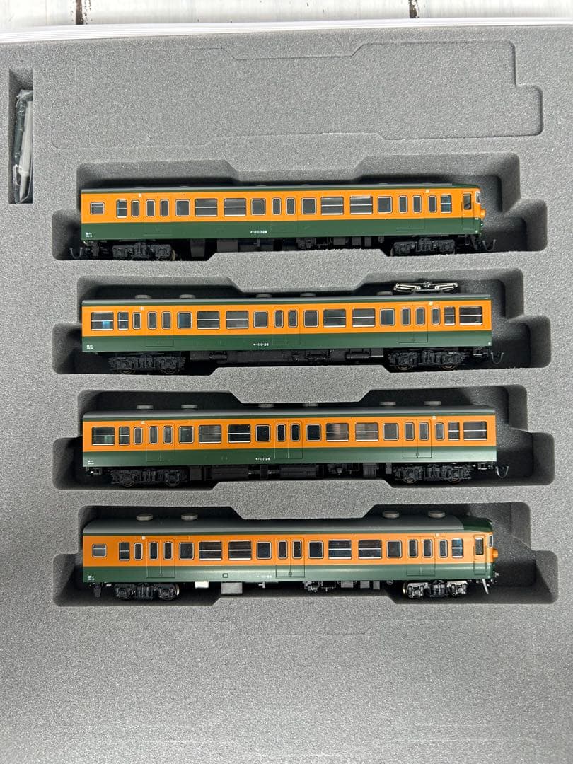 KATO 10-895 111系 0番台 湖南色4両附属編成セット（ケース別物）