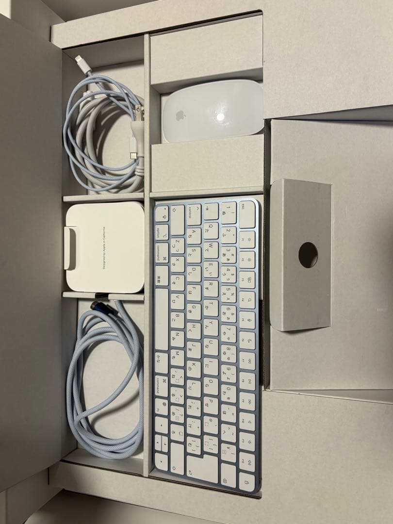 【美品】Apple iMac 24インチ ブルー