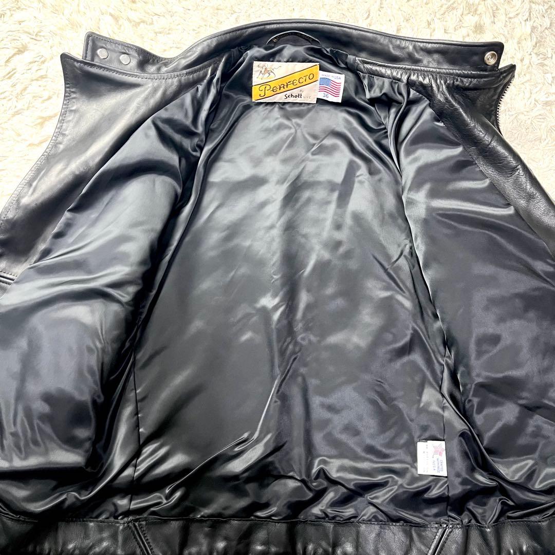 使用感少/アーバンリサーチ別注✨ショット シングルライダース ワンスター 36