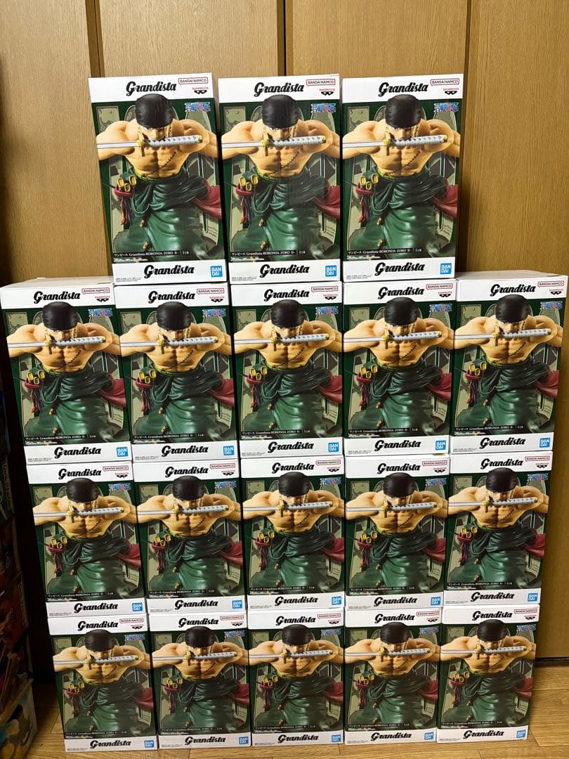 ワンピース Grandista ロロノア・ゾロ フィギュア 18体セット