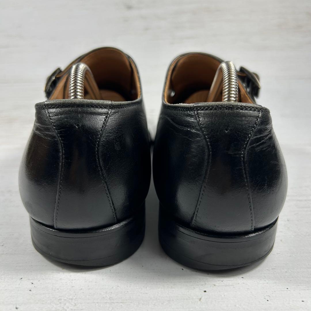 SCOTCH GRAIN ダブルモンク R1812 レザー 黒 25.5