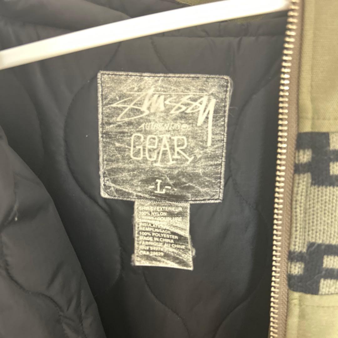 Stussy authentic gear フード付きジャケット