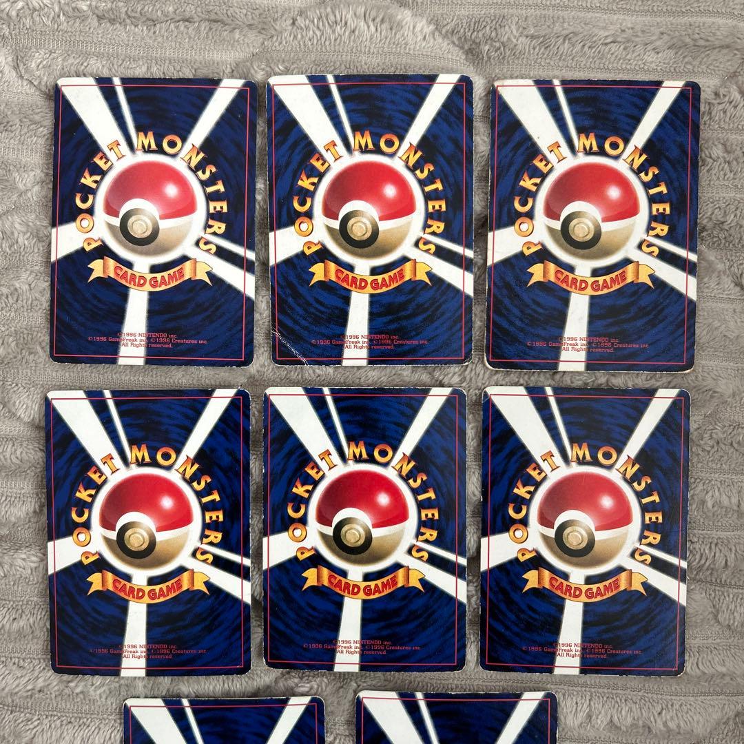 ポケモンカード旧裏　マークなし　セット ミュウツー ルージュラ マリル 他